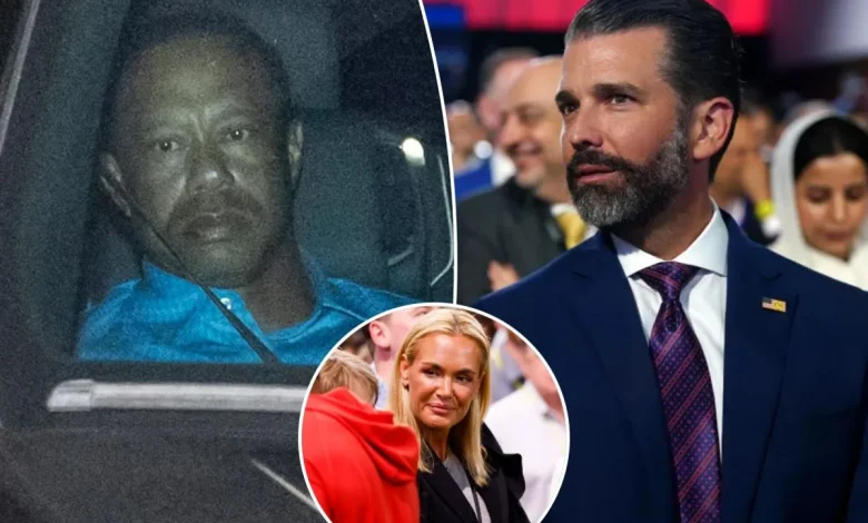 Tiger Woods' crash 'raised some concerns' for Donald Trump Jr.: report