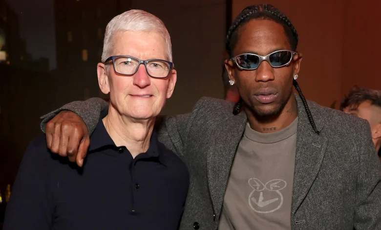 Tim Cook Wears Unreleased Travis Scott Jordan 1 Lows at Apple 50 Event