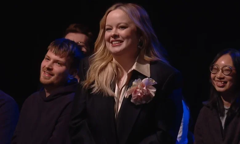 Tina Fey's SNL UK Monologue Crashed by Nicola Coughlan, Michael Cera