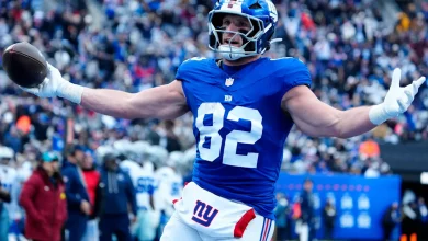 Titans agreed to terms with ex-New York Giants TE Daniel Bellinger