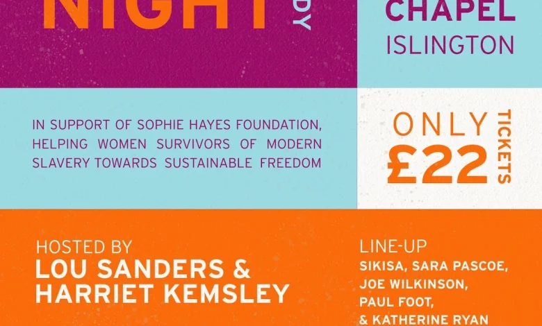 Top Comedians Including Katherine Ryan, Sara Pascoe, Sikisa, Joe Wilkinson Stand Up For Survivors