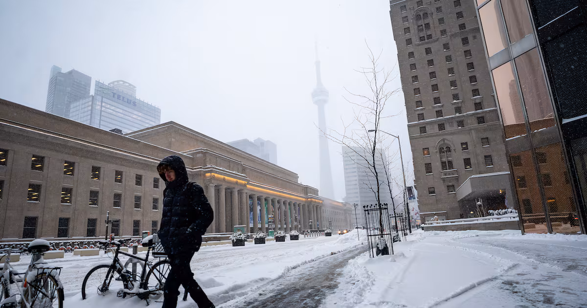 Toronto on track to see one of snowiest seasons on record as winter weather ushers in the first day of spring