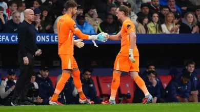 Tottenham goalkeeper Antonin Kinsky makes two brutal errors, subbed after 15 minutes