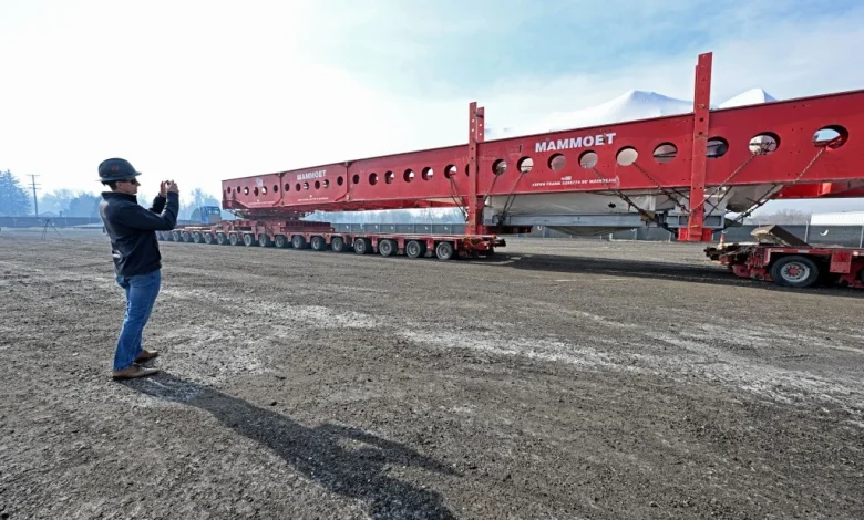 Traffic impacts from Xcel Energy moving equipment from Loveland to St. Vrain Generating station