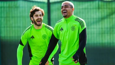 Training Gallery: Aberdeen v Celtic