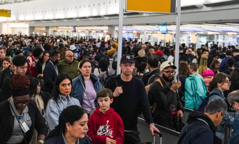 Travelers are facing the longest TSA wait times in history : NPR
