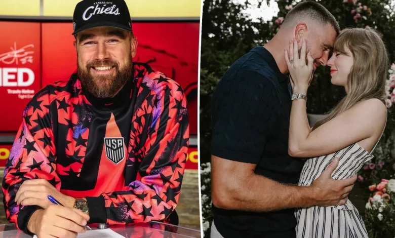Travis Kelce signs Kansas City Chiefs deal wearing Cartier watch with connection to Taylor Swift