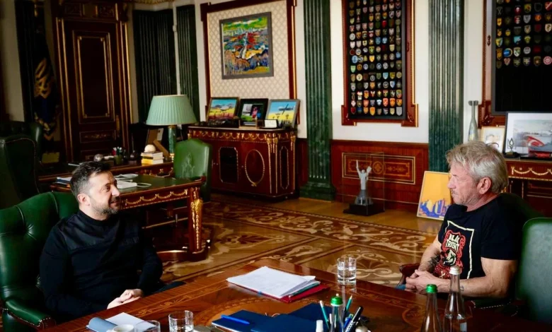 'True friend' — Sean Penn misses Oscars to visit Ukraine, meets Zelensky in Kyiv