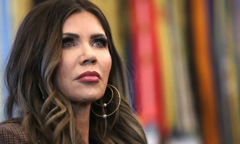 Trump fires Kristi Noem as homeland security secretary : NPR