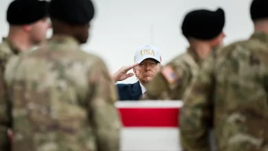 Trump fundraising email uses photo of March 7 dignified transfer of deceased soldier