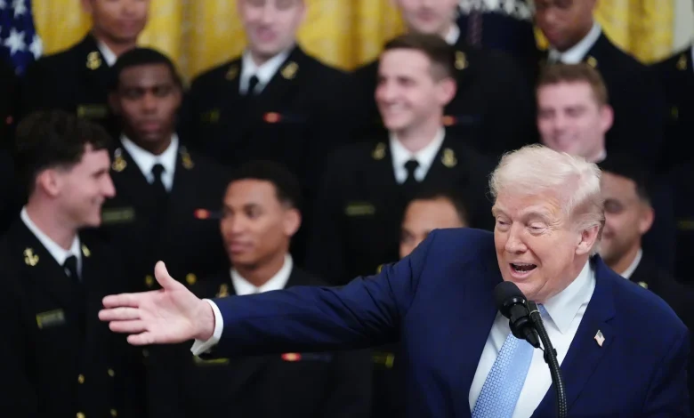 Trump orders TV networks to ‘protect’ Army-Navy football game
