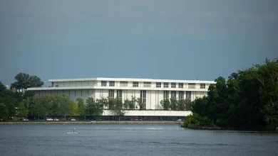 Trump posts renderings showing Kennedy Center exterior after planned renovation