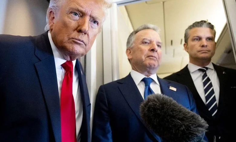 Trump says he believes bombing of Iranian girls' school was "done by Iran"