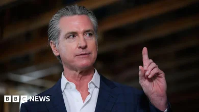 Trump says presidents 'should not have learning disabilities' as he mocks Newsom's dyslexia