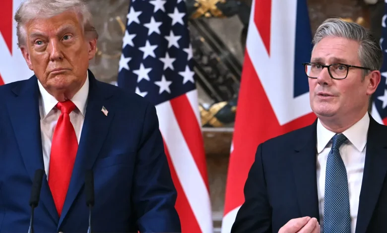 Trump shares SNL skit mocking Starmer as he speaks to UK PM over Iran war