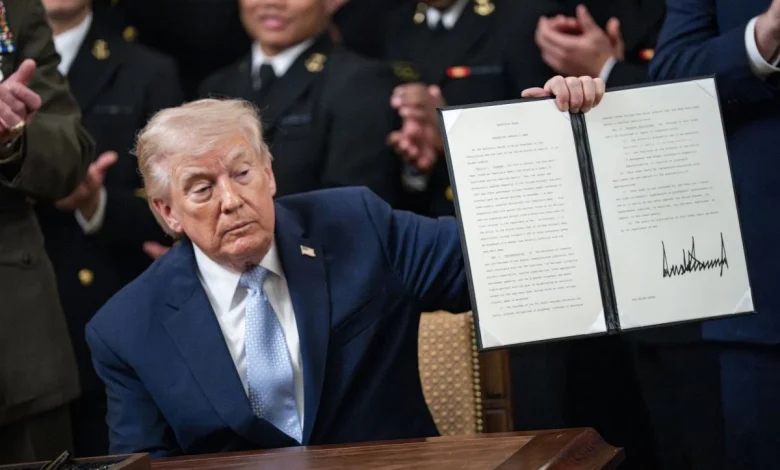 Trump signs order to ban other college games in Army-Navy time slot