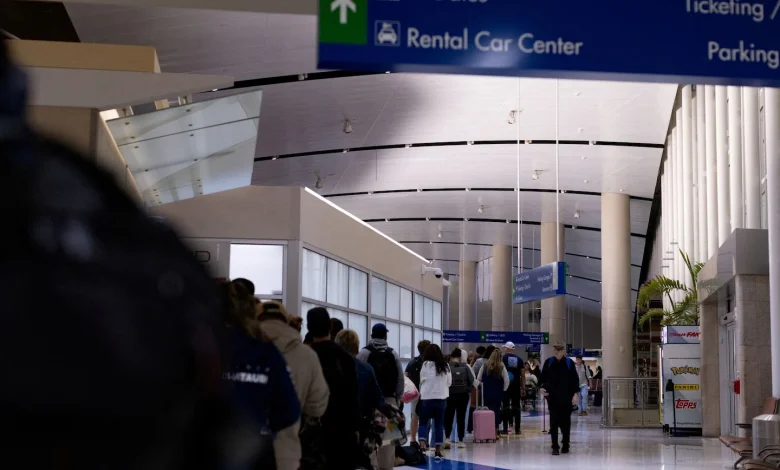 Trump threatens to deploy ICE to airports as TSA shortages drive delays