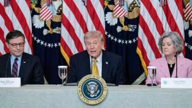 Trump urges other nations to help open Strait of Hormuz, speaks on Kennedy Center renovations