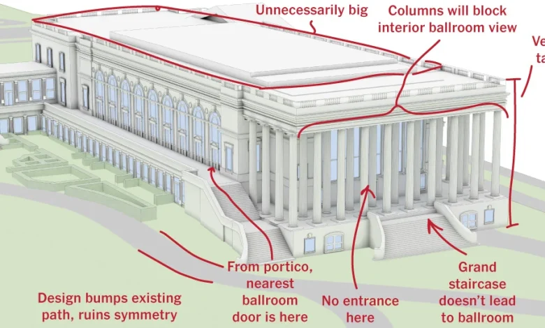 Trump’s Ballroom Design Has Barely Been Scrutinized