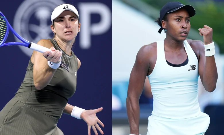 Tuesday's Miami Open quarterfinal preview: Advantage Bencic or Gauff?