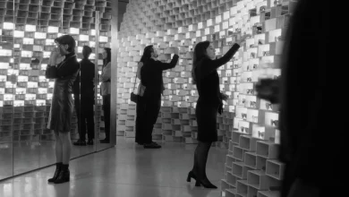 Two People Exchanging Saliva