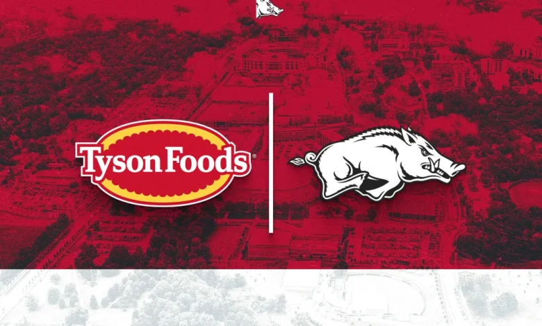 Tyson Foods Strengthens Razorback Partnership with Landmark Athletics Sponsorship of All Varsity Sports