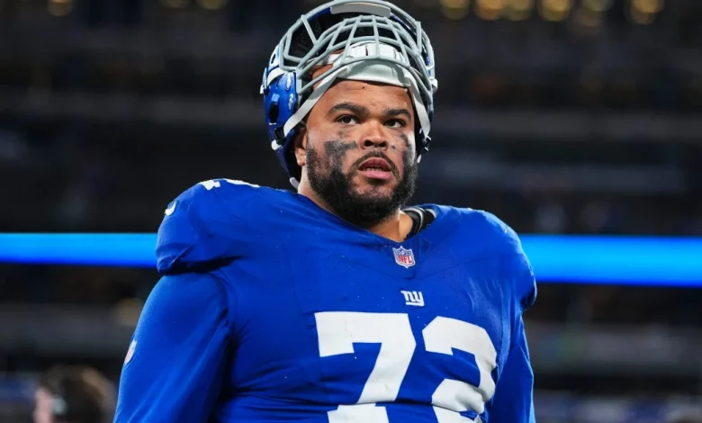 Tytus Howard trade may have set value for NY Giants’ Jermaine Eluemunor