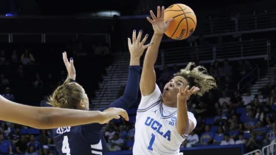UCLA overcomes slow start to open NCAA tournament title bid with a blowout win