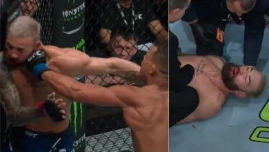 UFC 326 full fight: Caio Borralho sleeps Paul Craig with nasty hook