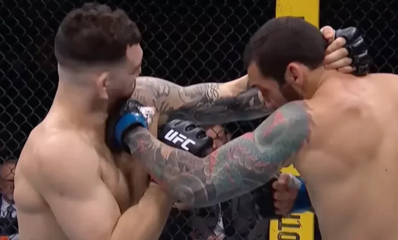 UFC 326 video: Rodolfo Bellato sparks Luke Fernandez with left hook