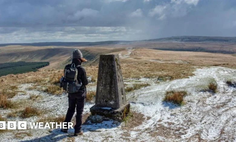UK weather: Cold snap forecast with snow, hail and thunderstorms