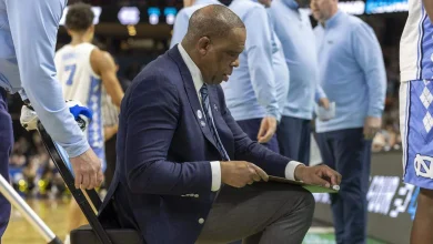UNC basketball coach Hubert Davis job security in question