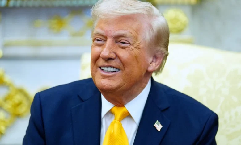 U.S. Mint can begin to produce Trump commemorative gold coin : NPR