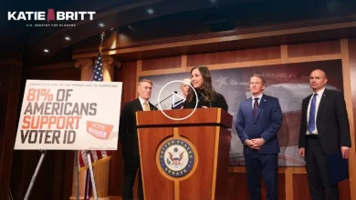 U.S. Senator Katie Britt Joins SAVE America Act Press Conference