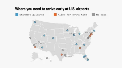 U.S. airports changing arrival time guidance for travelers as TSA chaos continues