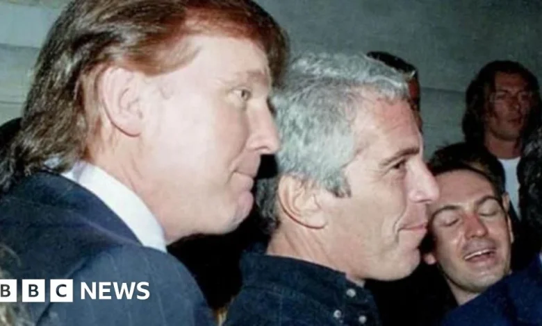 US justice department accused of withholding Trump-related Epstein files