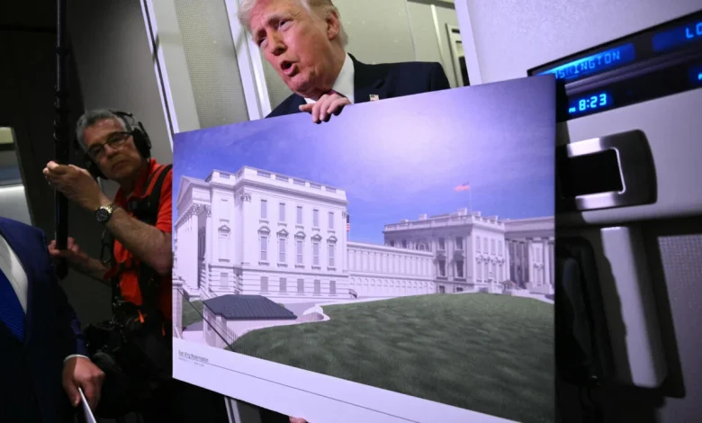 US military building 'massive complex' beneath White House ballroom project: Trump