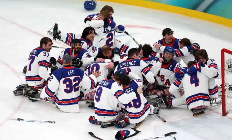 U.S. skates to unprecedented fifth straight Paralympic sled hockey gold, beating Canada 6-2