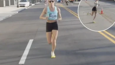 US track star led astray during half marathon pleads for officials to 'make it right'