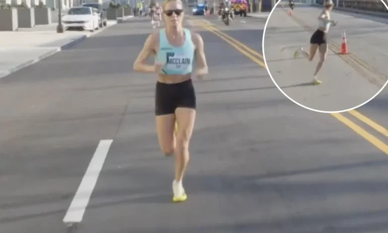 US track star led astray during half marathon pleads for officials to 'make it right'