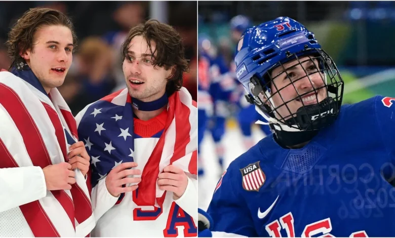 USA Hockey Star Abbey Murphy Defends Men's Team With Blunt Comments: WATCH