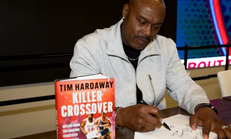 UTEP legend Tim Hardaway signs copies of his new book in El Paso