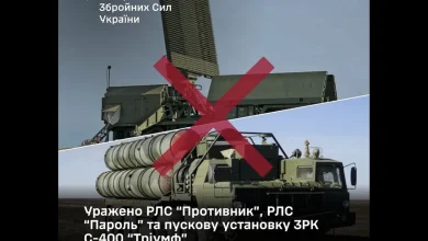 Ukrainian Forces Hit Russian S-400 Launcher, Radar Systems In Occupied Crimea