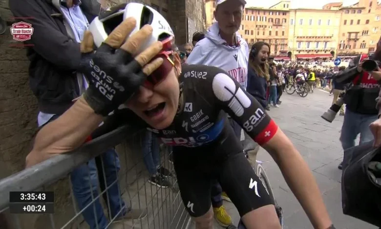 Una fenomenale Elise Chabbey vince la Strade Bianche femminile