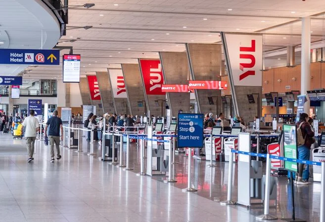 Une situation à l’aéroport Montréal-Trudeau force l’interruption de certains vols