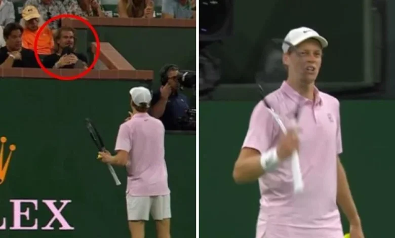 Uno spettatore lo provoca e Sinner perde la pazienza: cos'è successo