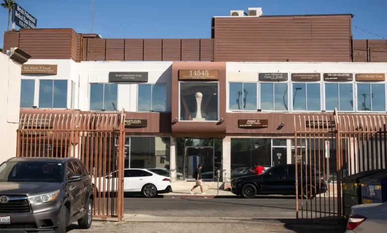 Van Nuys building where 89 hospices are registered pulled into national fight over fraud