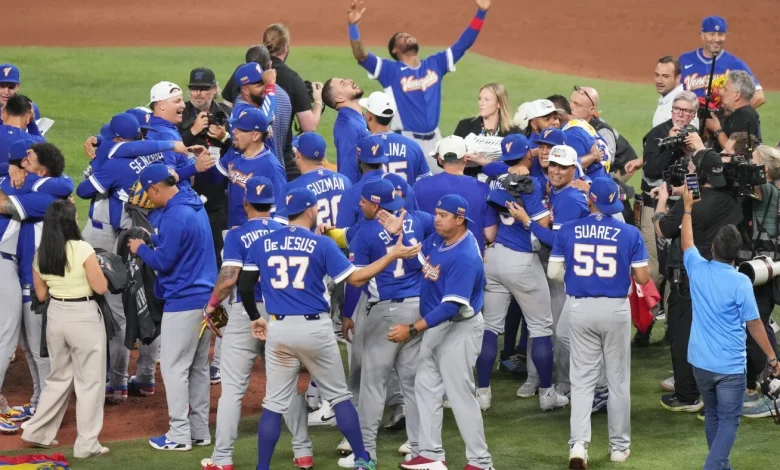 Venezuela beats U.S. 3-2, wins first World Baseball Classic title : NPR
