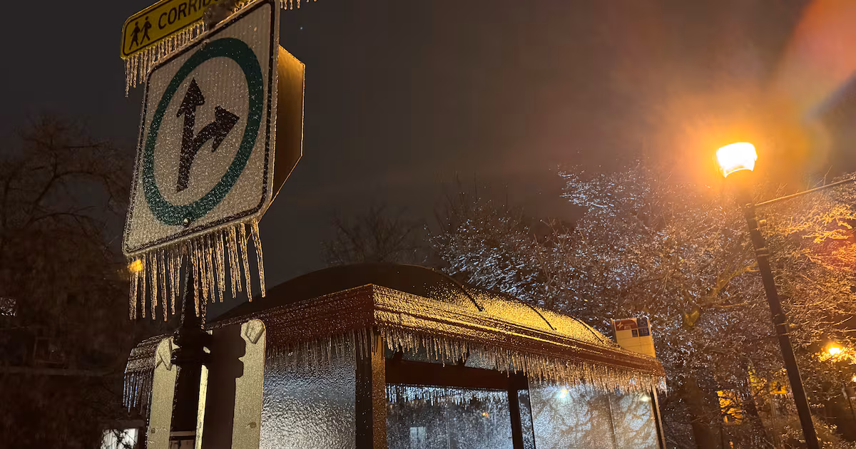 Verglas: encore des écoles fermées
