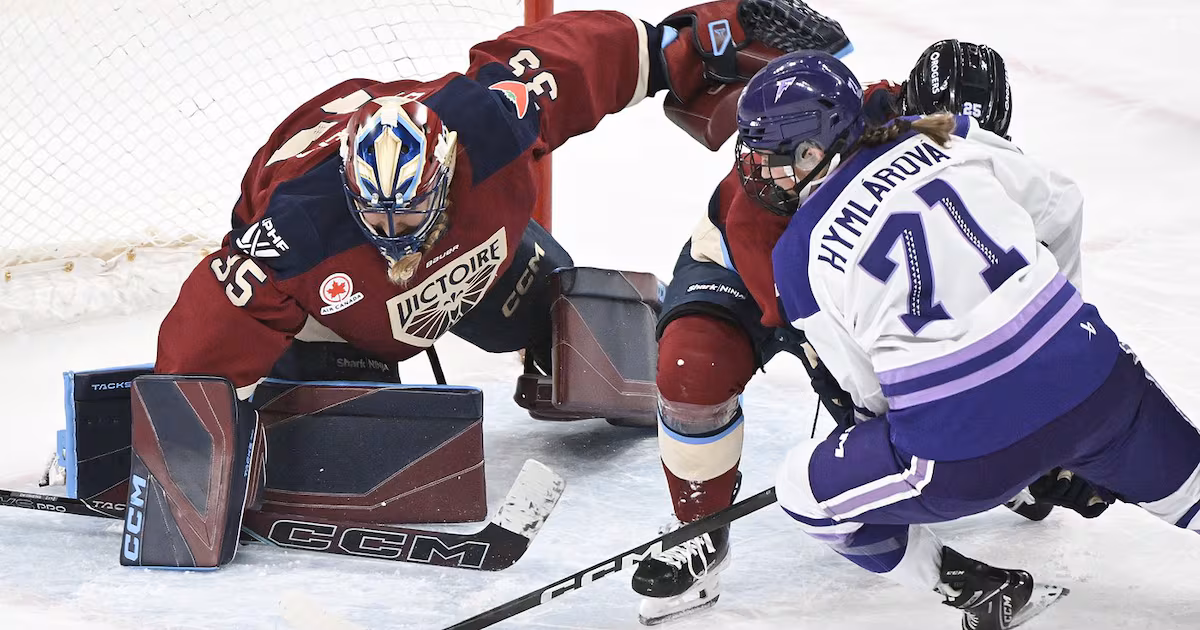 Victoire blank Frost to take first place in PWHL standings